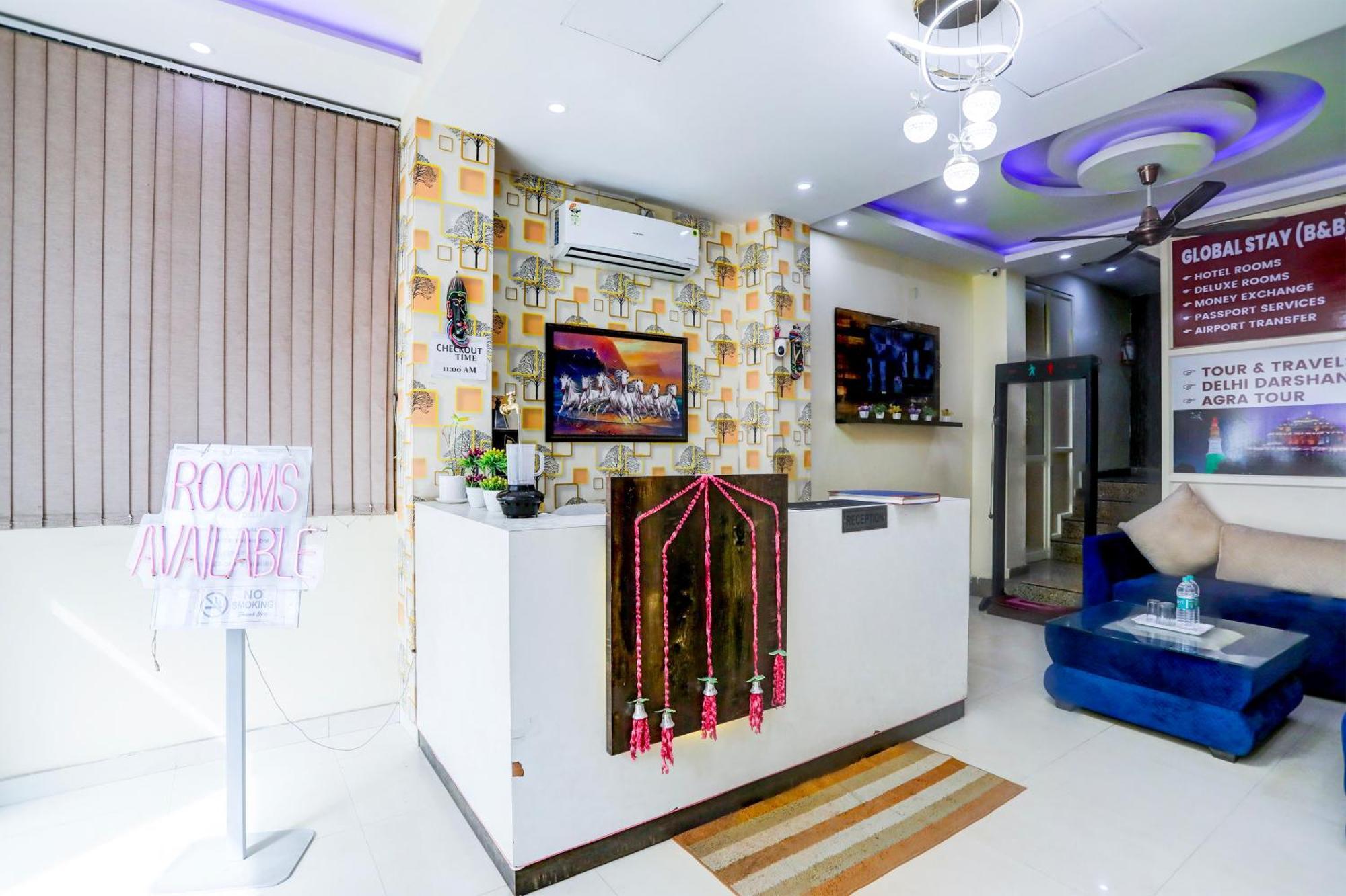 Global Stay Near Delhi Airport Ню Делхи Екстериор снимка