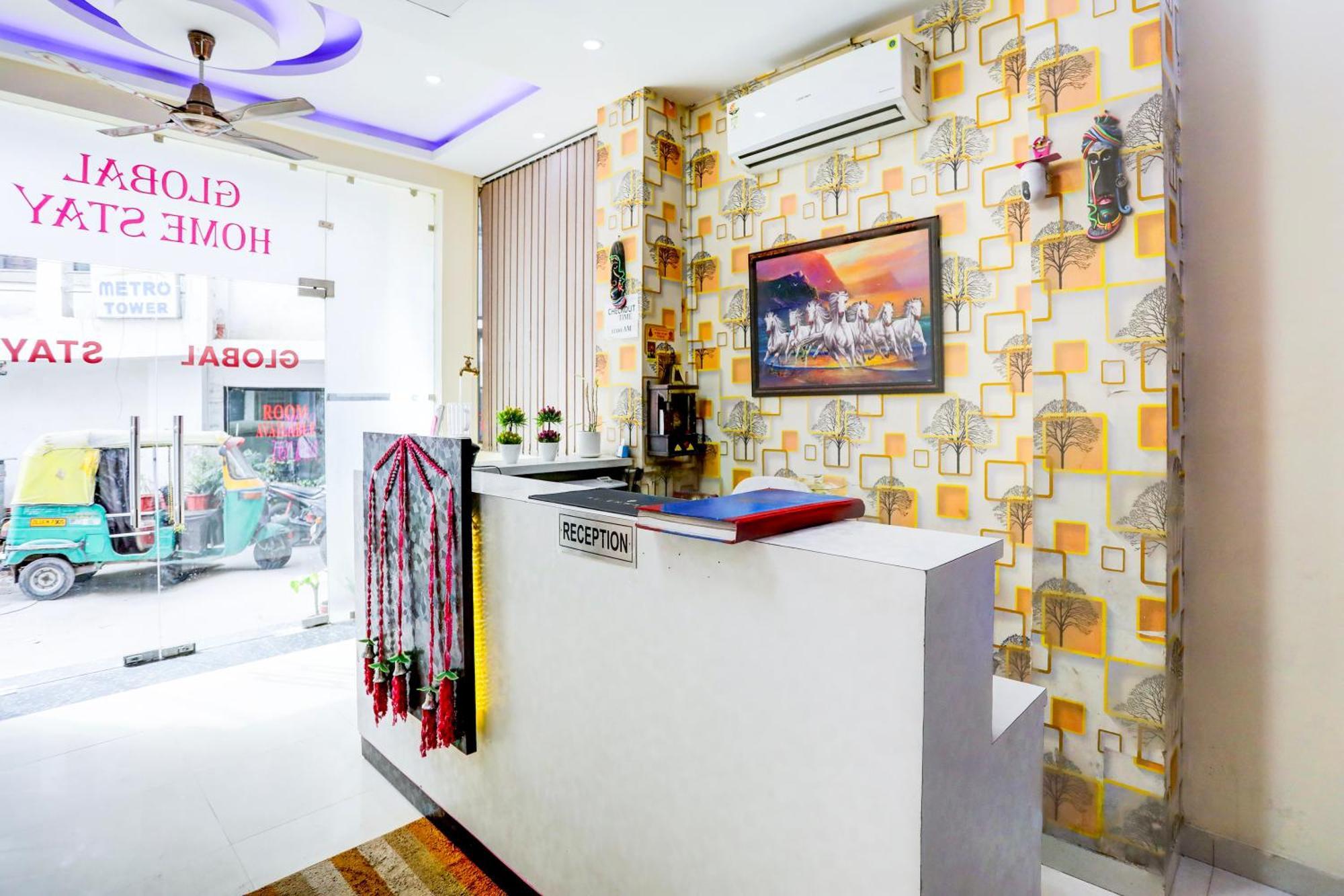 Global Stay Near Delhi Airport Ню Делхи Екстериор снимка