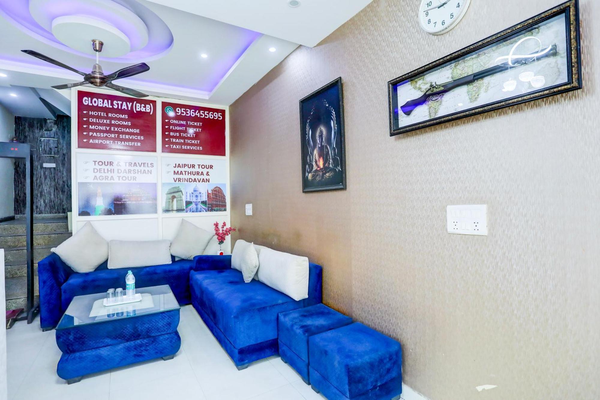 Global Stay Near Delhi Airport Ню Делхи Екстериор снимка